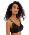 Freya Active Sonic Underwired Moulded Sports Bra - Jungle Black Bras