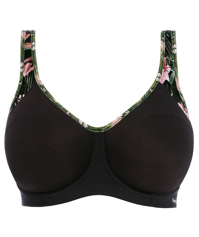 Freya Active Sonic Underwired Moulded Sports Bra - Jungle Black Bras