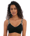 Freya Active Sonic Underwired Moulded Sports Bra - Pure Leopard Black Bras 6D Pure Leopard Black