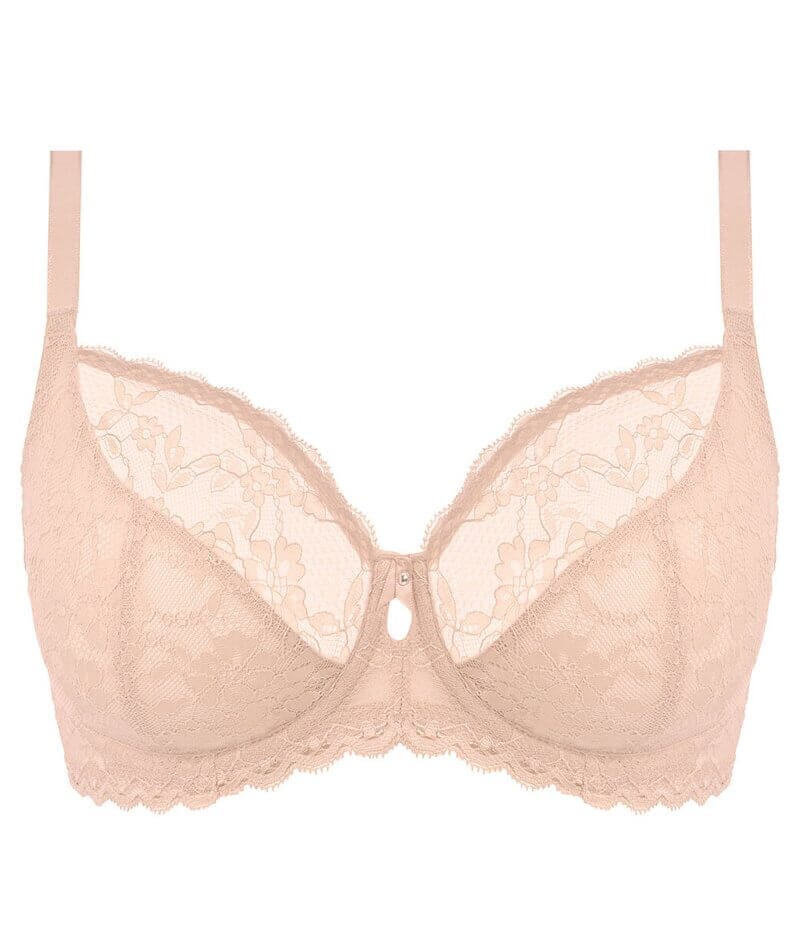 Freya Offbeat Underwired Plunge Bra - Natural Beige Bras 