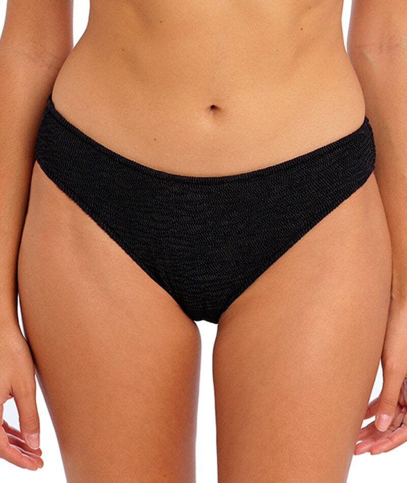 Freya Swim Ibiza Waves High Leg Bikini Brief - Black - Curvy