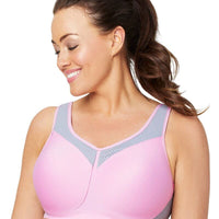 Glamorise High Impact Underwire Sports Bra - Pink