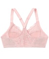 Glamorise Front-Closure T-Back WonderWire Bra - Blush Bras