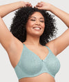 Glamorise Lace Comfort WonderWire Bra - Jade Bras