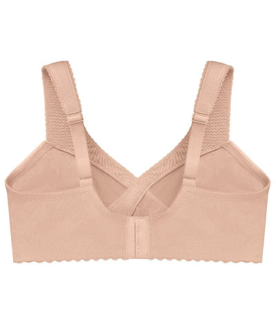 Glamorise MagicLift Cotton Support Wire-free Bra - Cafe Bras