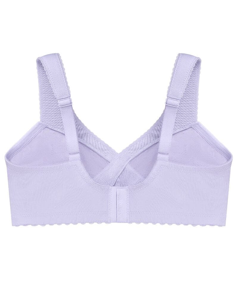 Glamorise MagicLift Cotton Support Wire-free Bra - Lilac Bras 