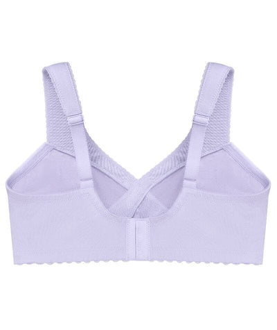 Glamorise MagicLift Cotton Support Wire-free Bra - Lilac Bras