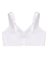 Glamorise MagicLift Cotton Support Wire-free Bra - White Bras