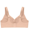 Glamorise MagicLift Minimizer Wire-free Bra - Cafe Bras