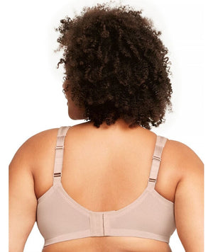 Glamorise MagicLift Moisture Control Wire-free Bra - Cafe Bras 