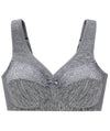 Glamorise MagicLift Moisture Control Wire-free Bra - Gray Bras