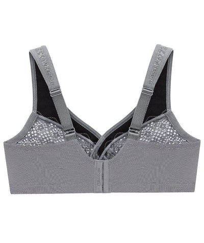 Glamorise MagicLift Moisture Control Wire-free Bra - Gray Bras