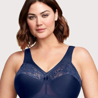 Glamorise Magiclift Original Wire-Free Support Bra - Blue