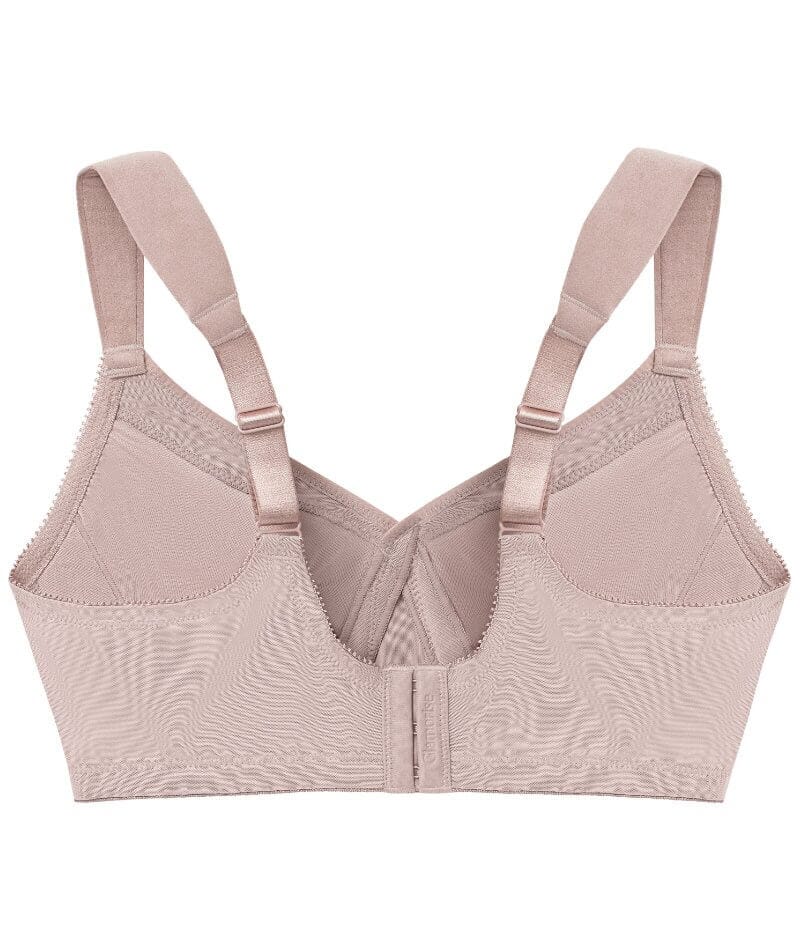 Glamorise MagicLift Seamless Support Wire-free T-Shirt Bra - Taupe Bras 