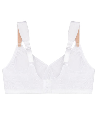 Glamorise MagicLift Seamless Support Wire-free T-Shirt Bra - White Bras