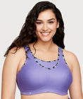 Glamorise No-Bounce Camisole Wire-Free Sports Bra - Purple Swatch Image