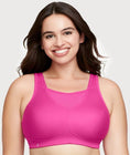 Glamorise No-Bounce Camisole Wire-Free Sports Bra - Rose Violet Swatch Image