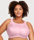Glamorise No-Bounce Camisole Wire-Free Sports Bra - Parfait Pink Swatch Image