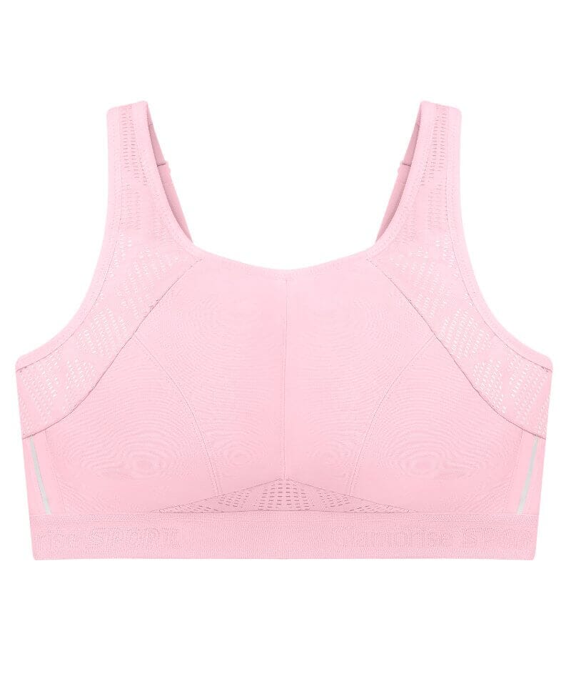 Glamorise Womens No-bounce Camisole Sports Wirefree Bra 1066 Parfait Pink  46f : Target