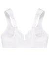 Glamorise WonderWire Front-Closure Bra - White Bras