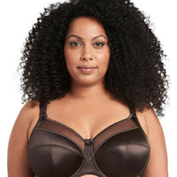 Goddess Keira Underwired Banded Bra - Chocolate