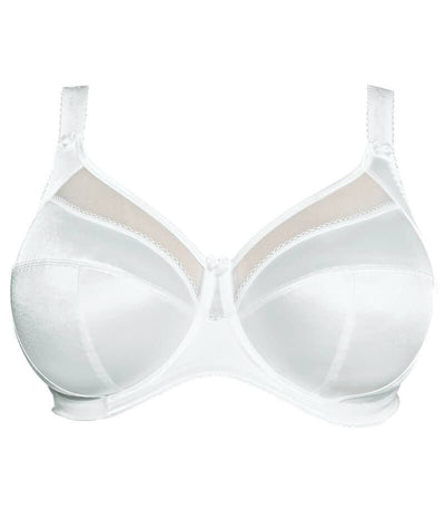 Goddess Keira Underwired Banded Bra - White Bras