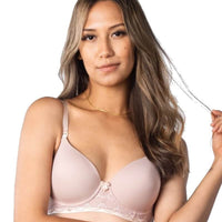 Hotmilk Forever Yours Lace Contour Maternity & Nursing Bra - Mocha