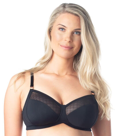 Hotmilk Lunar Eclipse Nursing Wire-free Bra - Black Bras