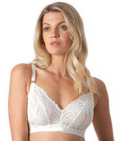 Hotmilk Warrior Soft Cup Wire-free Nursing Bra - Ivory Bras