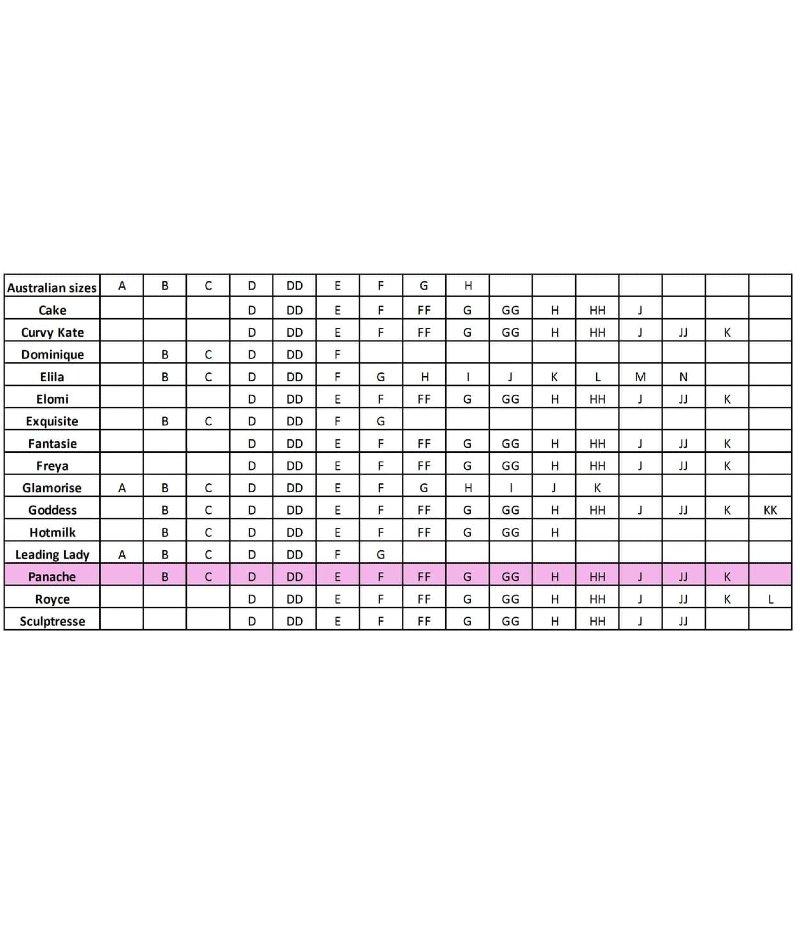 Panache Swimwear Anya Riva Balconnet Underwired Bikini - Black 