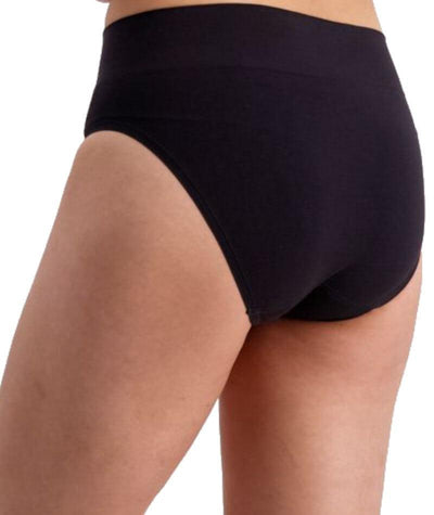 Jockey Skimmies Hi Cut Brief - Black Briefs