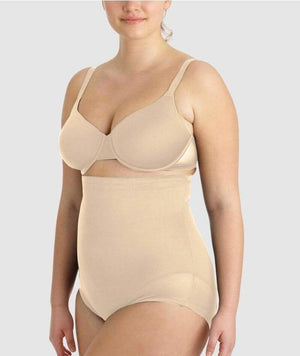 Miraclesuit, Intimates & Sleepwear, Miraclesuit Shapewear Extra Firm Sexy  Sheer Shaping Hiwaist Brief Panty Nude