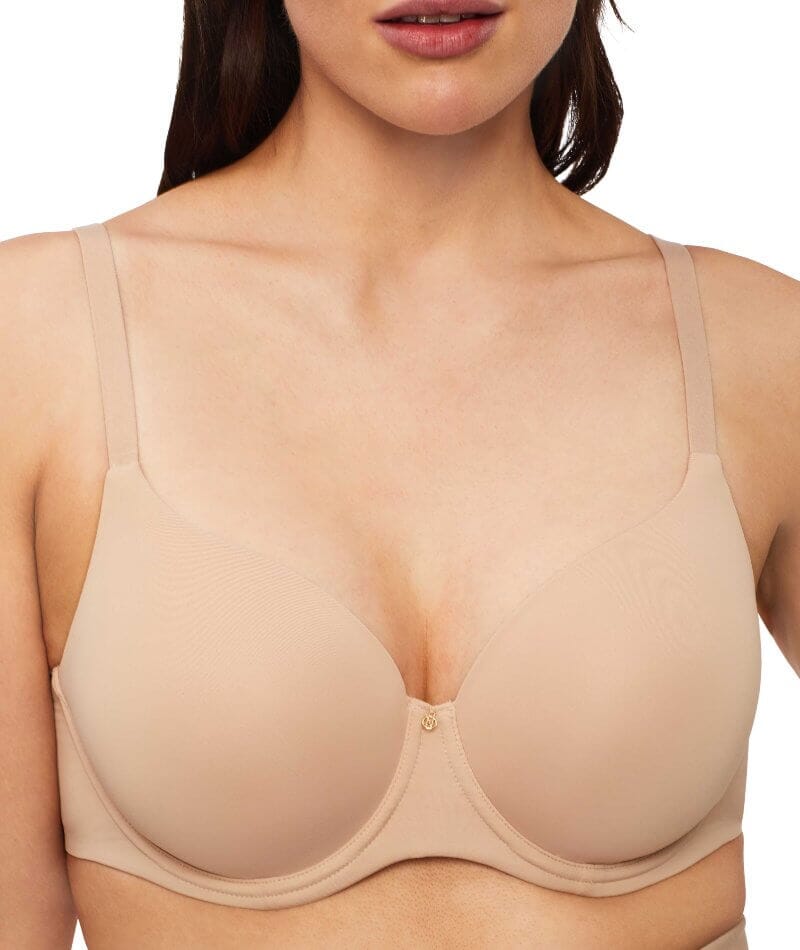 Nancy Ganz Revive Smooth Full Cup Contour Bra - Warm Taupe - Curvy