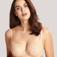 Panache Tango Underwired Plunge Bra - Nude