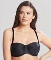 Panache Evie Underwired Strapless Bra - Black Bras