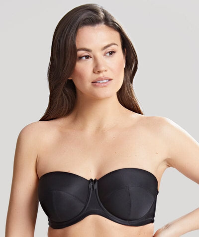 Panache Evie Underwired Strapless Bra - Black Bras