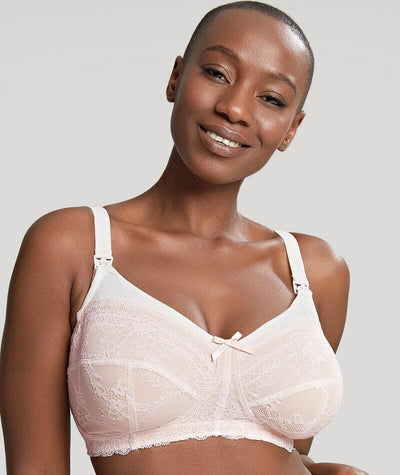 Panache Sophie Wire-free Nursing Bra - Linen Bras