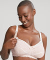 Panache Sophie Wire-free Nursing Bra - Linen Bras