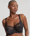 Panache Clara Full Cup Underwired Bra - Black Bras