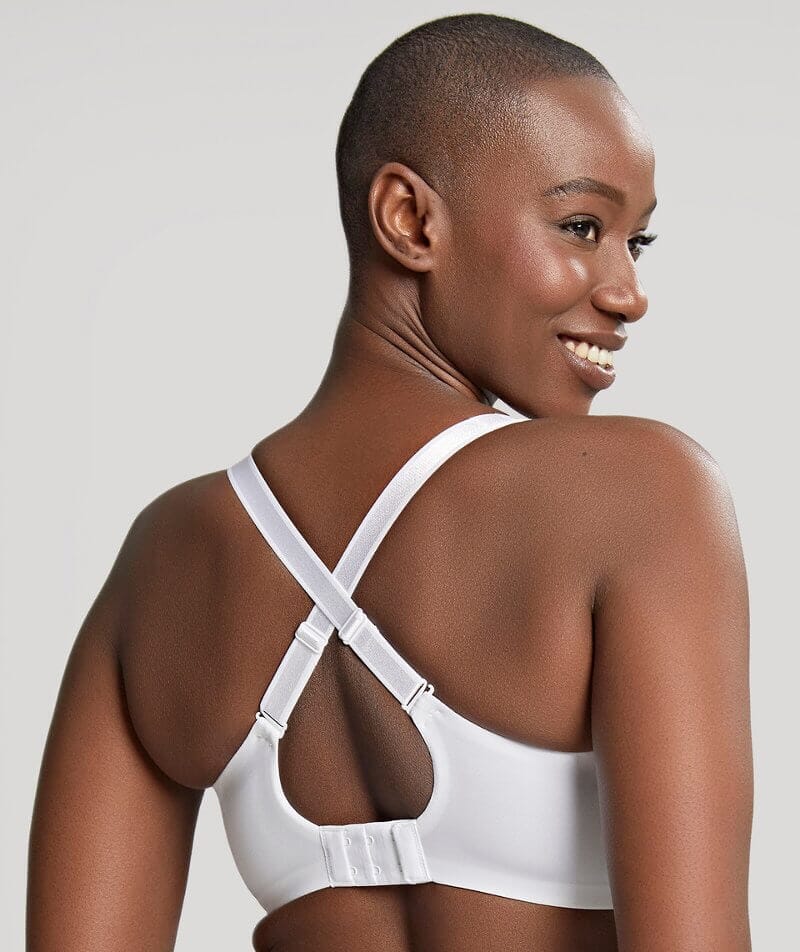 Panache Porcelain Elan Seamless T-Shirt Bra – Ultra Comfort For DD+ Cups, Convertible Straps