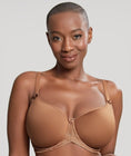 Panache Cari Moulded Spacer Underwired T-Shirt Bra - Caramel Swatch Image