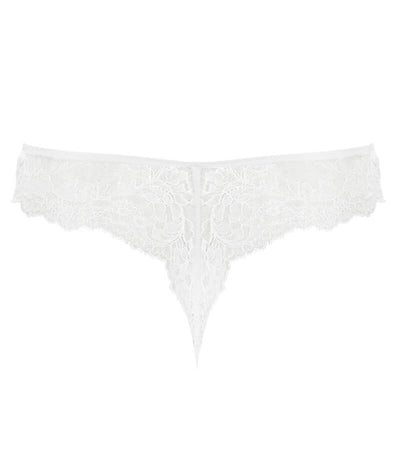 Panache Ana Thong - White Knickers