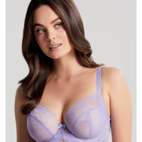 Panache Ana Underwired Plunge Bra - Sweet Lavender