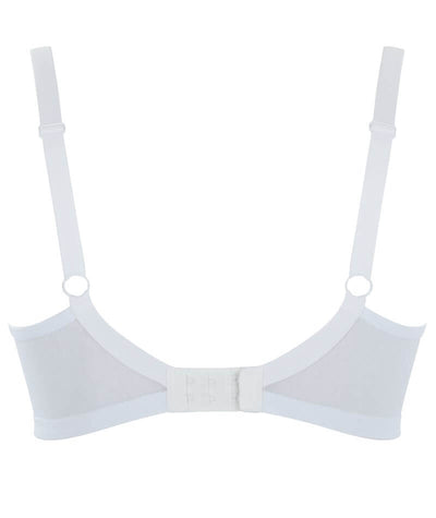 Panache Ana Underwired Plunge Bra - White Bras