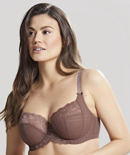 Panache Envy Full Cup Underwire Bra - Chestnut - Curvy