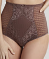 Panache Envy Shaping Brief - Chestnut Knickers