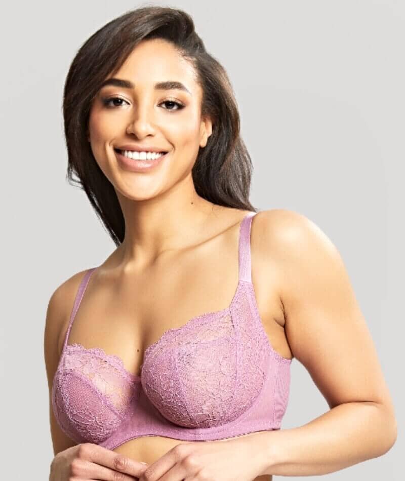 Panache Imogen Underwired Balconnet Bra - Mauve Pink - Curvy