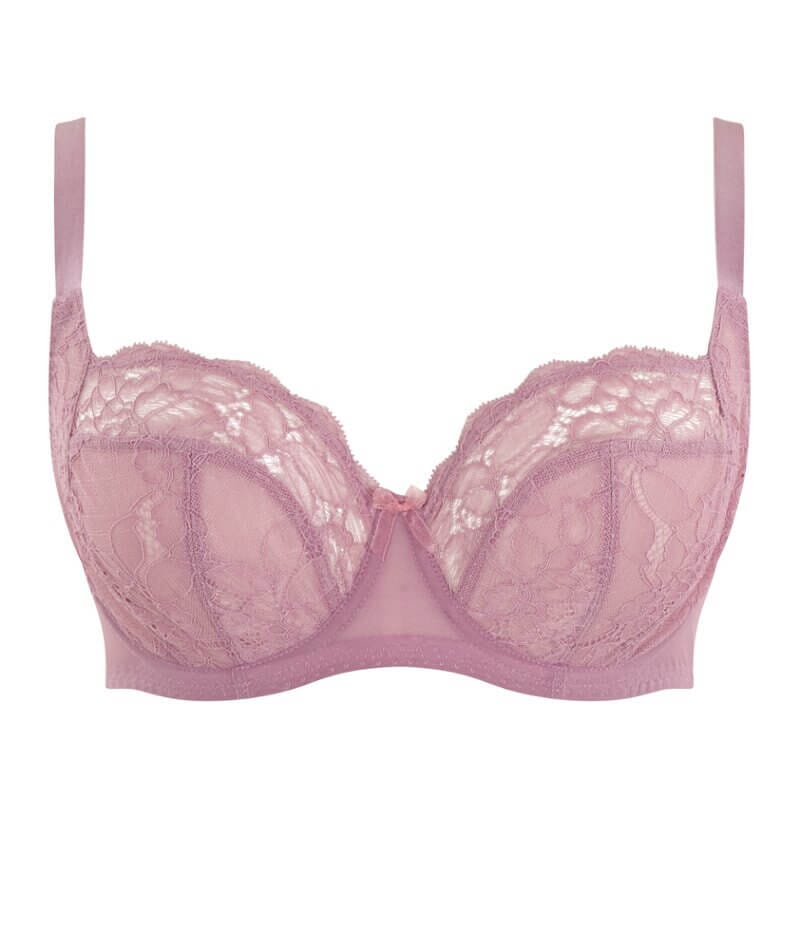 Panache, Intimates & Sleepwear, Panache Alexandra Pink Mist Lace Unlined Bra  Size 34f