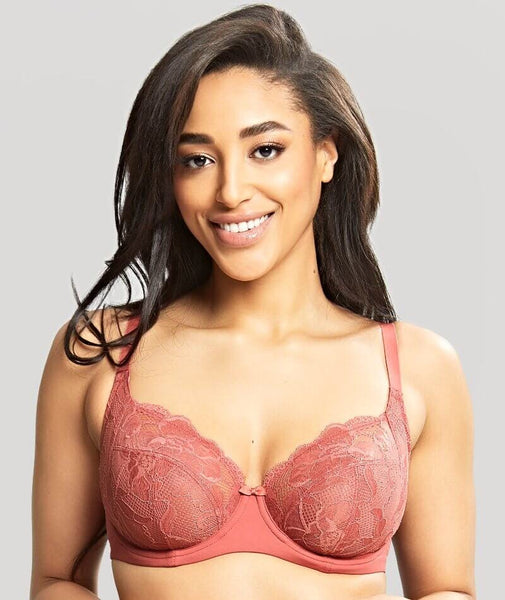 Me. by Bendon Geometric Lace Full Coverage Contour Bra - Black/Toasted  Almond