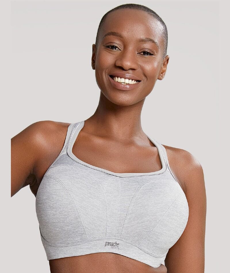 The Unbranded Brand Calia Energize Sports Bra Smoke Gray Size